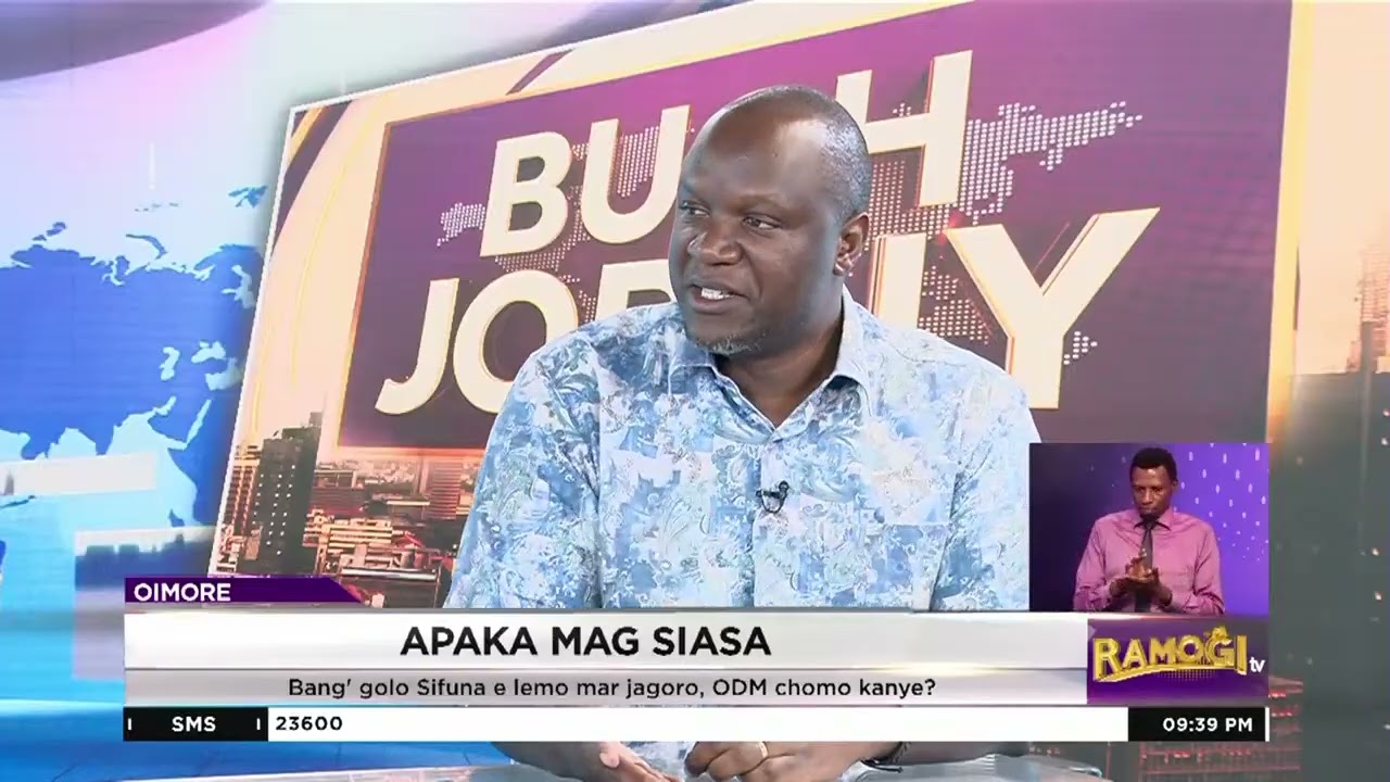 Willis Otieno: Neok oluw chik e thicho oko Sifuna kaka jagoro maduong' mar ODM