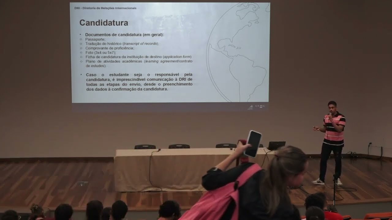 Encontro de Orientação para estudantes que realizarão mobilidade em 2024