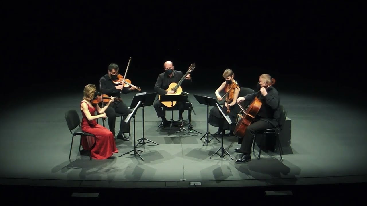 Guitar Quintet G. 451, Luigi Boccherini. Cuarteto Bretón - Miguel Trápaga (guitar).