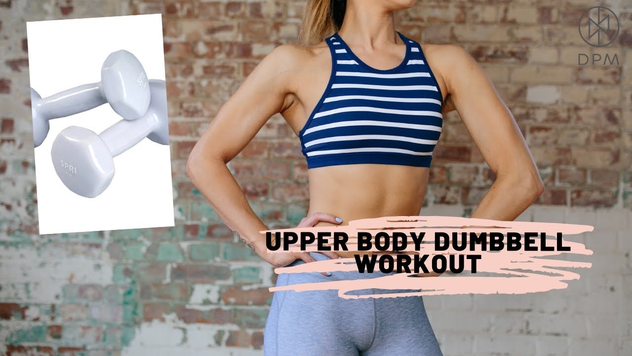WEIGHTED ARM WORKOUT | STRONG & LEAN | 10 minutes | Danielle Peazer