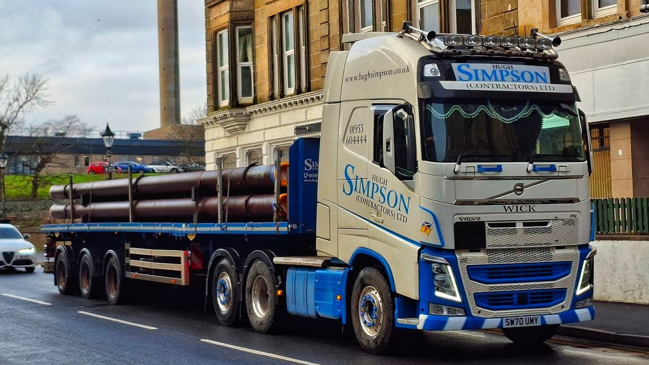 Trucks In Wick Caithness 17/11/25