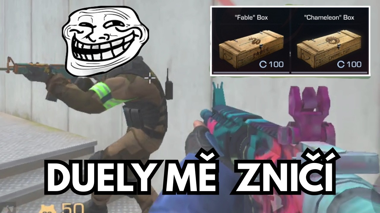DUELY MĚ ZNIČ&Iacute; 😫 ! - Standoff 2