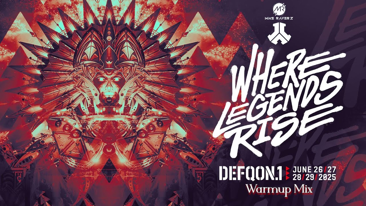 Defqon.1 2025 Where Legends Rise Harder Styles Warmup Mix By Mike Raverz