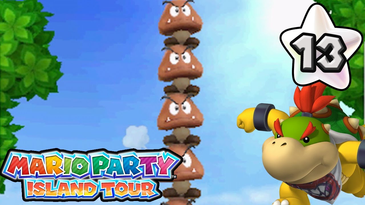 Mario Party Island Tour - Part 13: Bowser's Tower 2 | Floors 1-5! [Bowser Junior Playthrough]