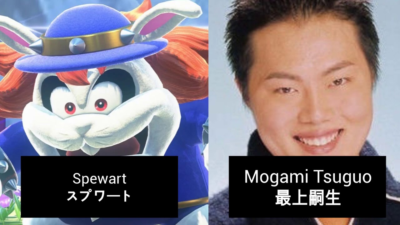 Super Mario Odyssey Voice Actors