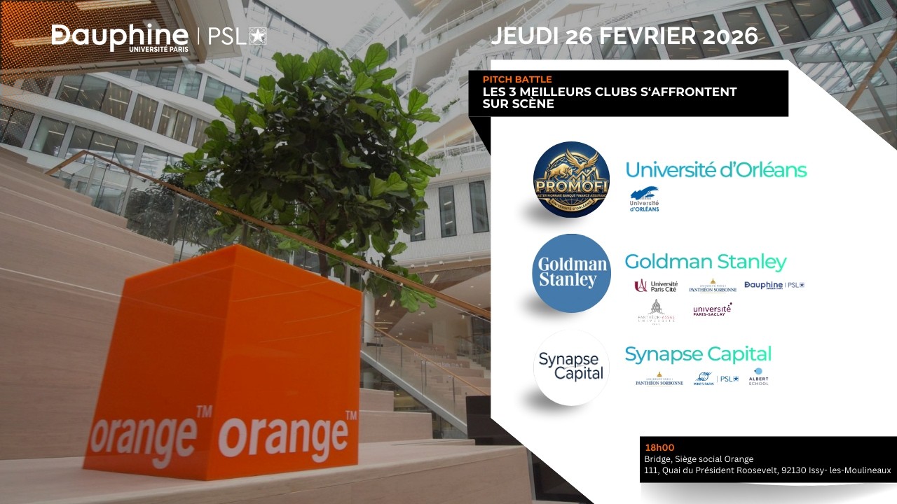 Next Challenge with Dauphine #5 : une soirée, deux événements au Siège social du Groupe Orange !