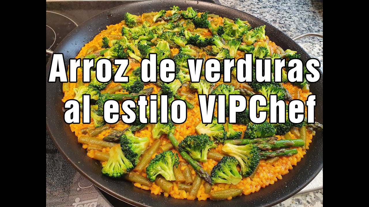 Arroz de Verduras apto para Veganos  | VIPChef Courses
