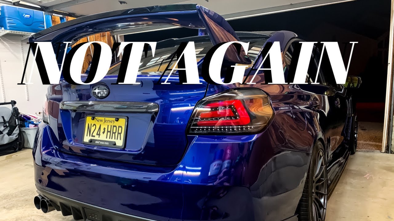 Changing Subispeed Tail Lights Already...