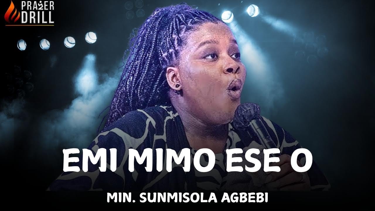 EMI MIMO ESE ||SUNMISOLA AGBEBI ||DEEP SOAKING WORSHIP|PROPHETIC PRAYER CHARGE||