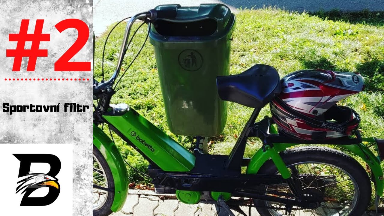 Jízda na babettě 207/testování filtru