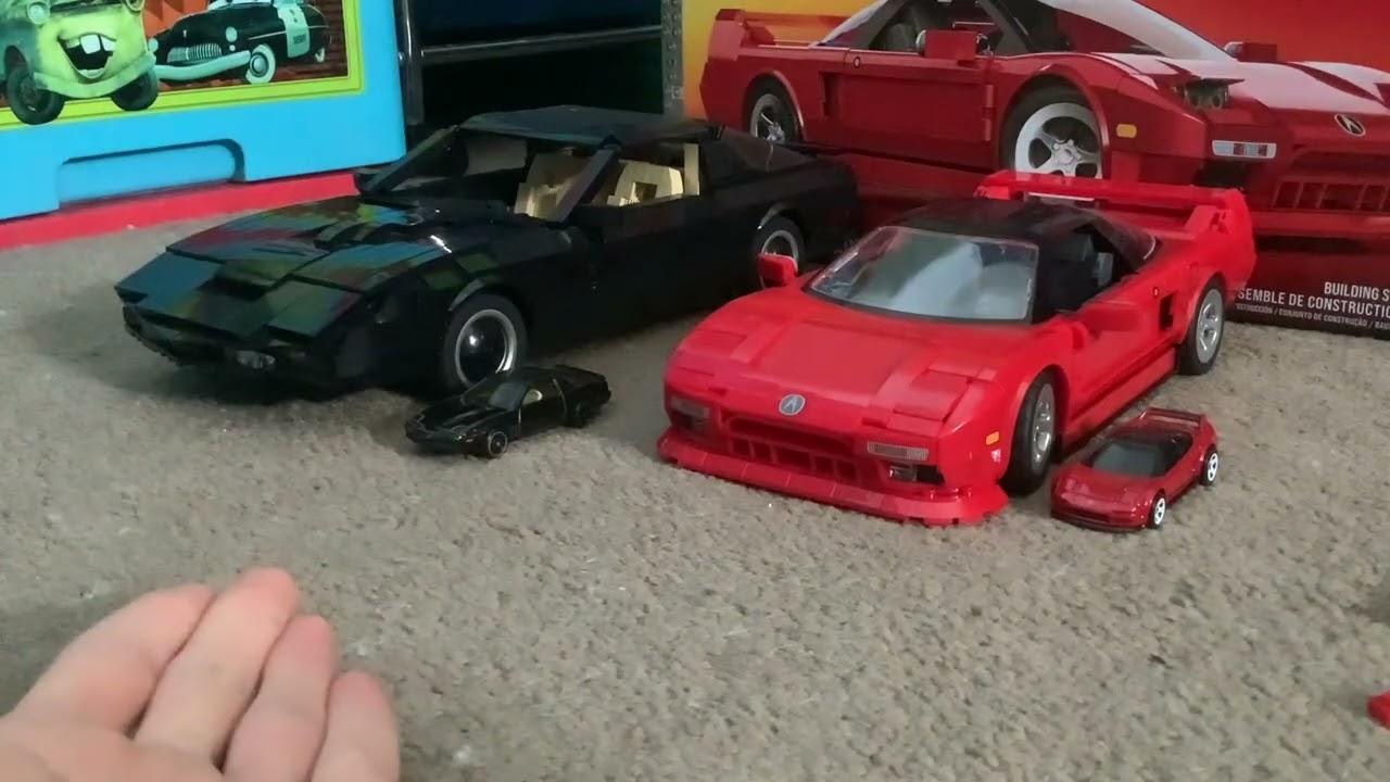 Mattel brick shop, 90s Acura NSX set(Review)