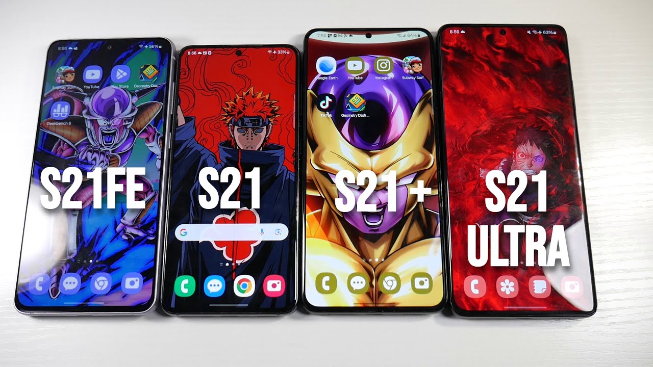 Samsung Galaxy S21 Ultra VS S21 Plus VS S21 VS S21 FE In 2025! Everything You Need To Know!