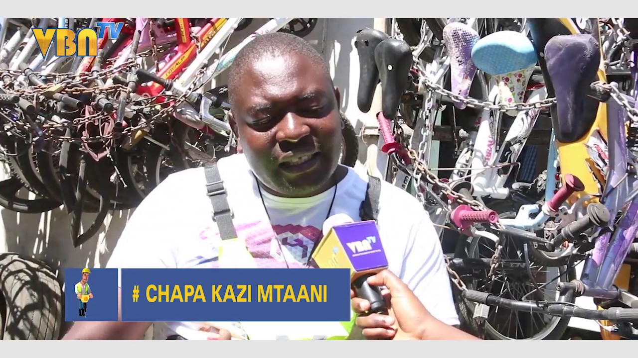 CHAPA KAZI MTAANI-Ex-UK bicycles by Jackson Muchina-Nakuru town