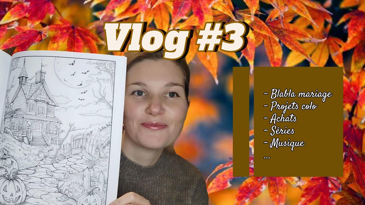 Vlog #3 - Blabla mariage, projets colo, achats, séries....
