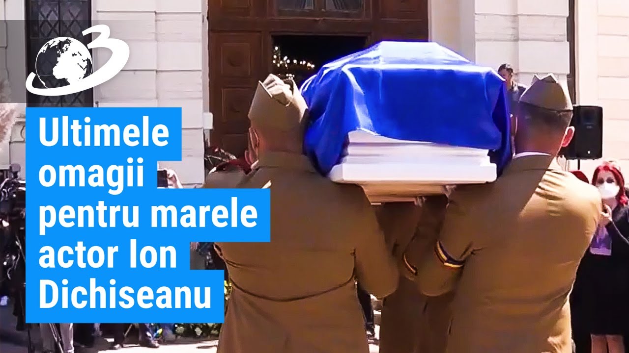 Ultimele omagii pentru marele actor Ion Dichiseanu