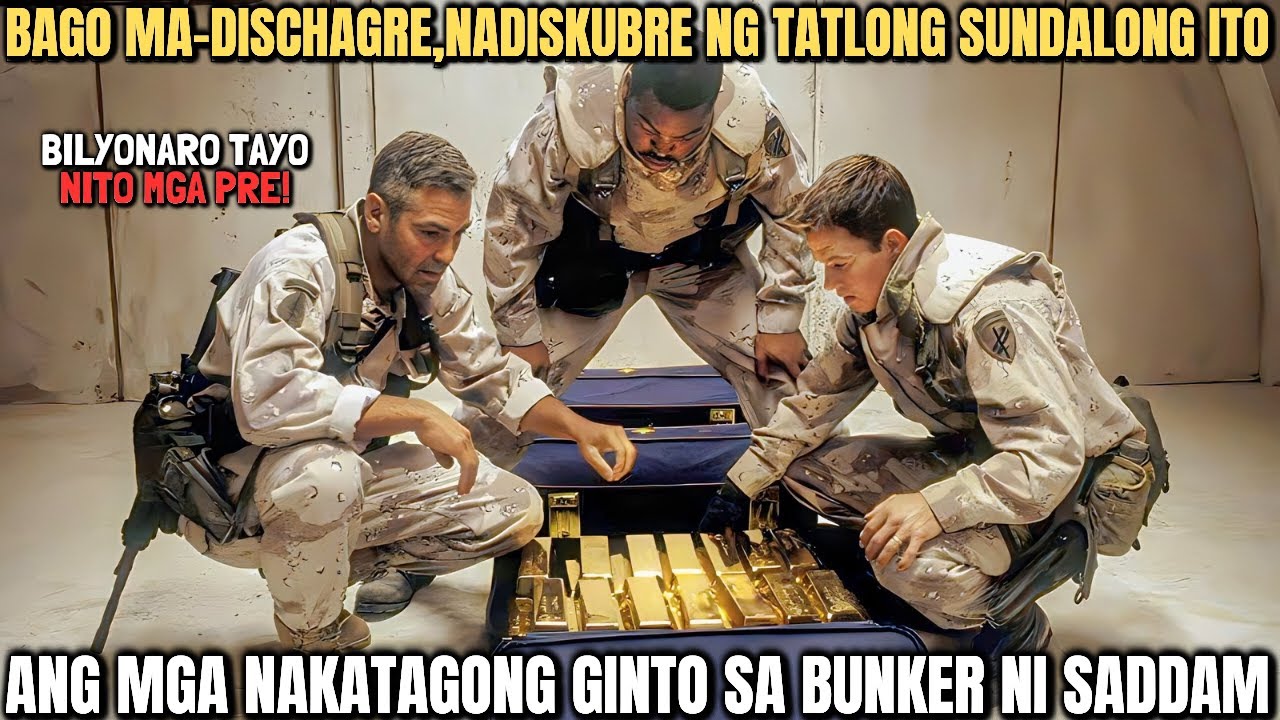 BAGO MA-DISCHARGE, NADISKUBRE NG TATLONG SUNDALONG ITO ANG MGA NAKATAGONG GINTO SA BUNKER NI SADDAM