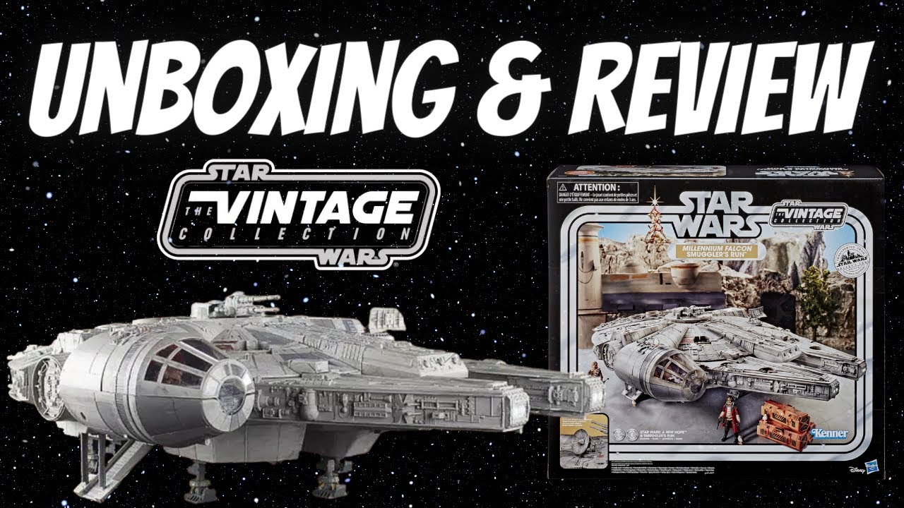 Millennium Falcon Review (Star Wars Vintage Collection Galaxy's Edge Smuggler's Run 2020 Edition)