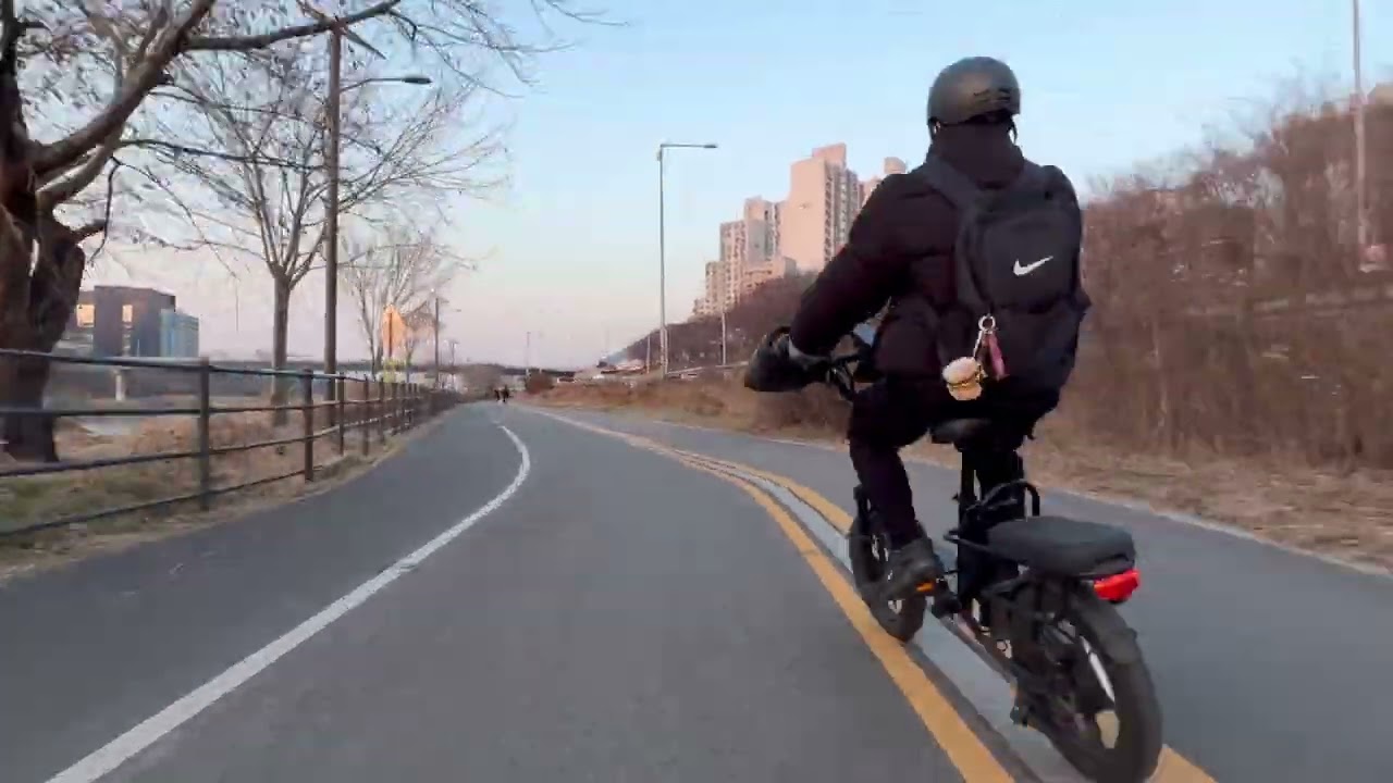 2026.03.10(Tue) 흑석-도봉산 따릉이 퇴근 라이딩 - Riding Back Home After Work(DDaReungYee Bicycle)