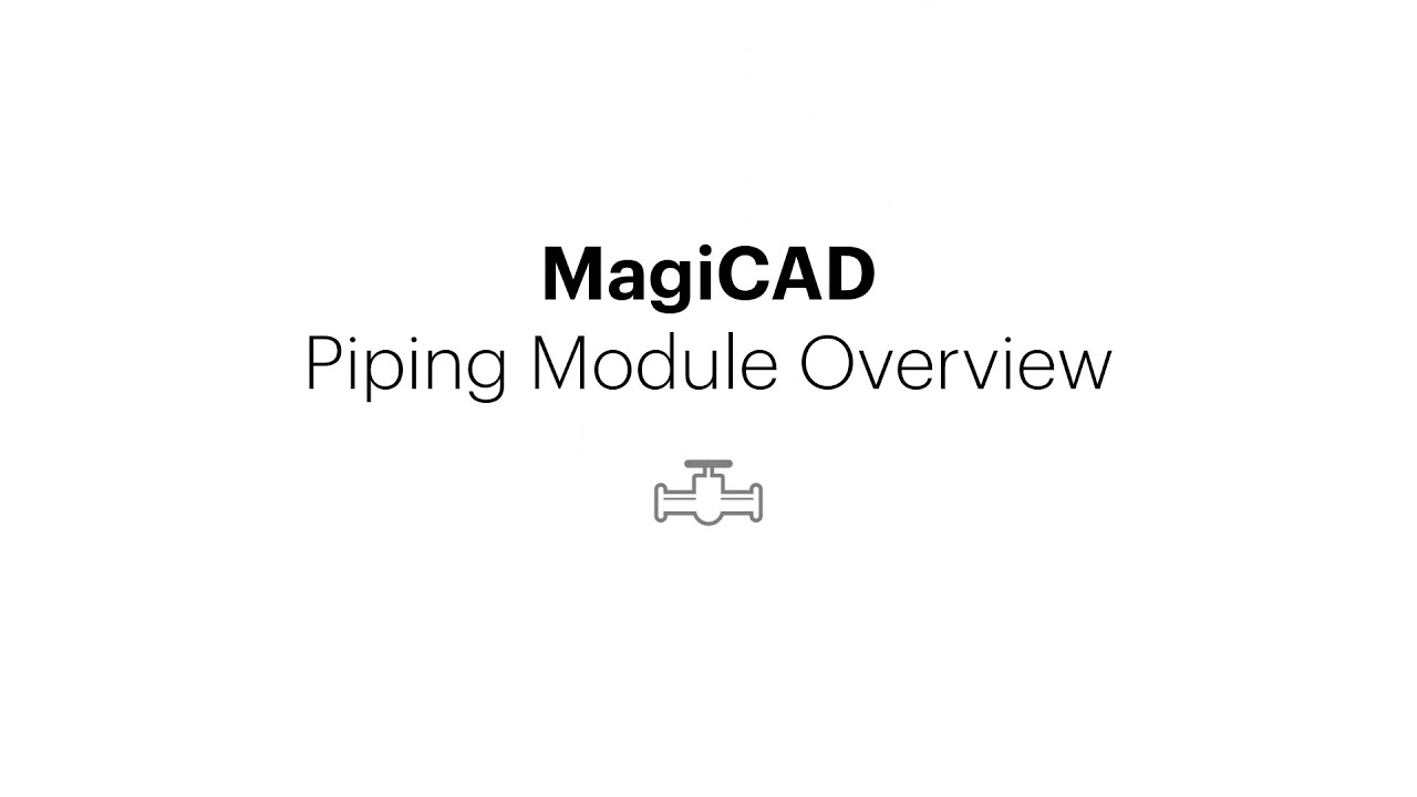 MagiCAD for Revit MEP – Piping Module (Quick Overview)