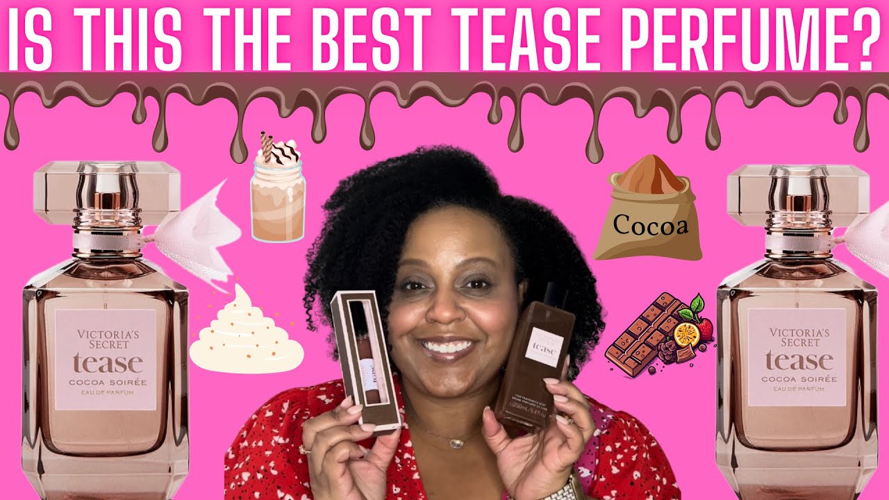 REVIEWING THE NEW 🤎TEASE COCOA SOIREE🩷PERFUME FROM VICTORIA'S SECRET