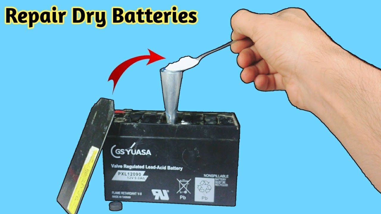 How To Repair Dry Batteries At Home