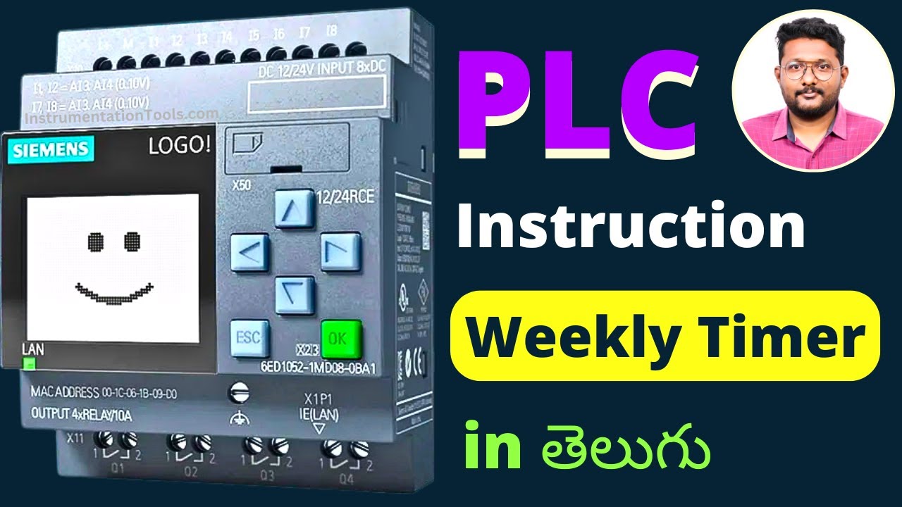 Weekly Timer - Telugu PLC Programming Course