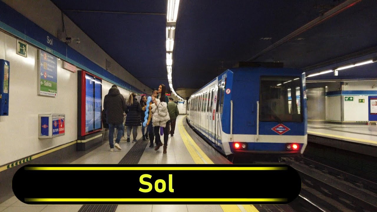 Metro Station Sol - Madrid 🇪🇸 - Walkthrough 🚶