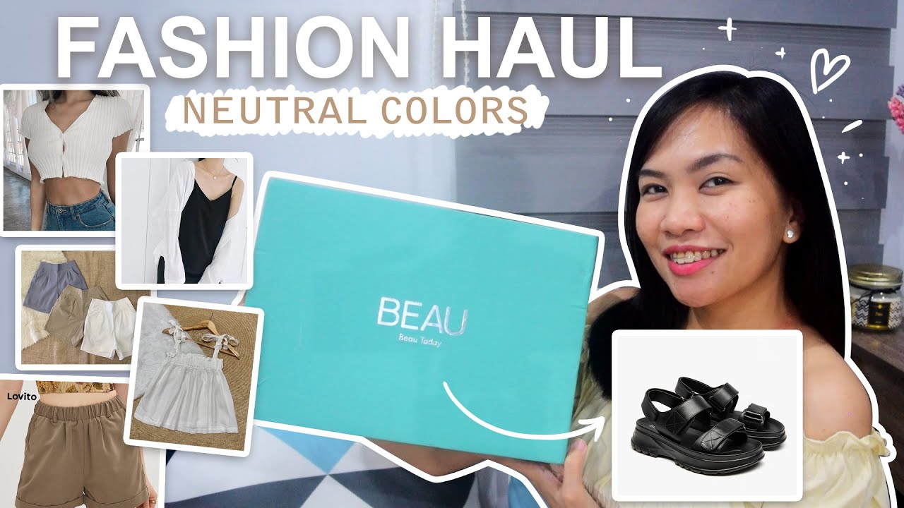 Fashion Haul (Neutral Colors)  / Sandals ft. Beau Today Shoes / Clothes and other Accessories