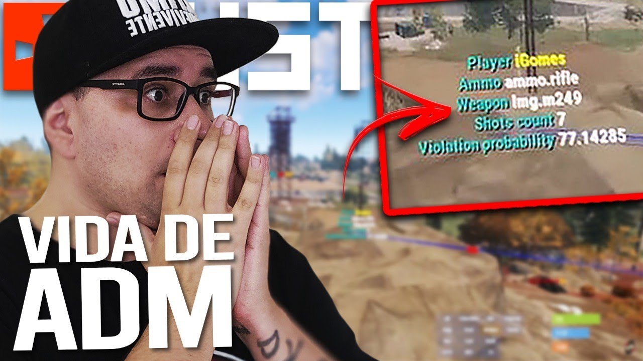 RUST: VIDA DE ADM | é hack? - Rust