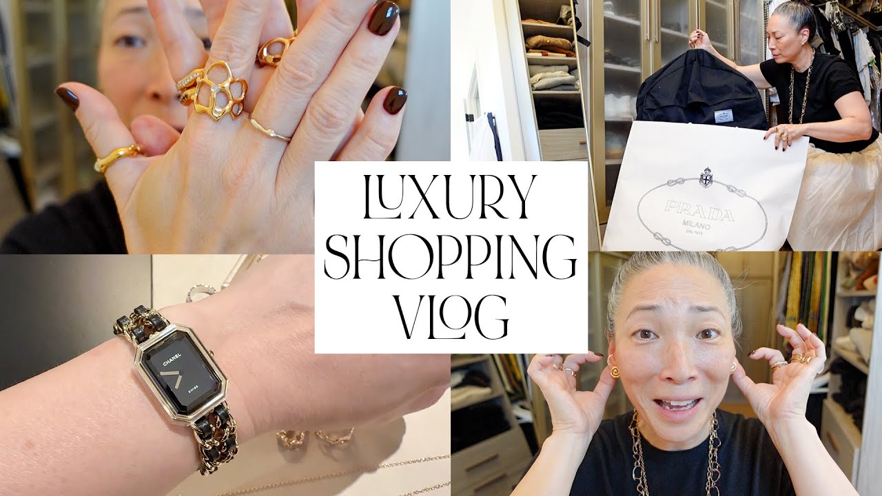 LUXURY SHOPPING VLOG - Prada | Chanel | Fine Jewelry