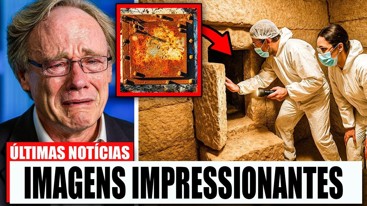 Cientistas descobrem porta secreta na Grande Pirâmide — um pesadelo por detrás dela
