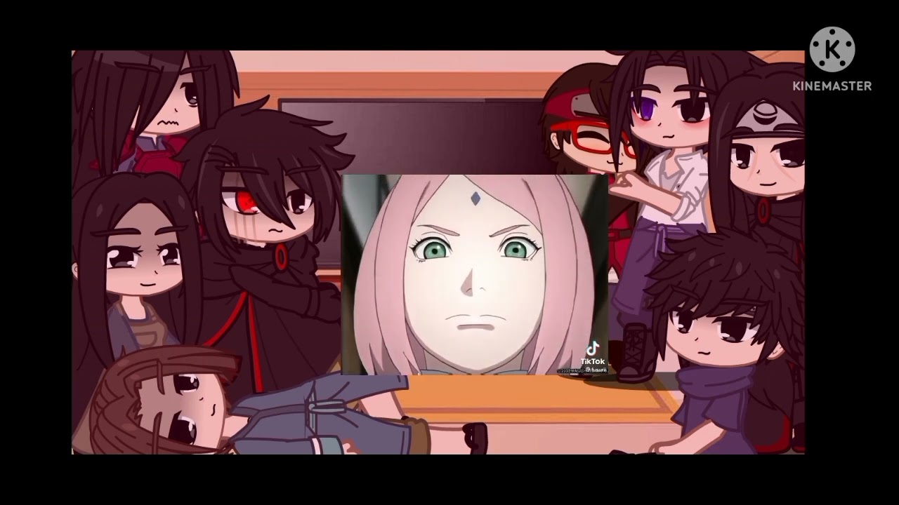 ♥️ Clan Uchiha reacciona a Sarada ♥️ // Uchiha's // Gacha club // LILITH OTAKU ✌️