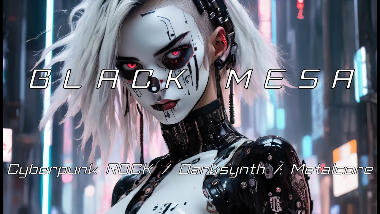 B L A C K   M E S A / Cyberpunk ROCK / Darksynth / Metalcore / Midtempo Mix 2024