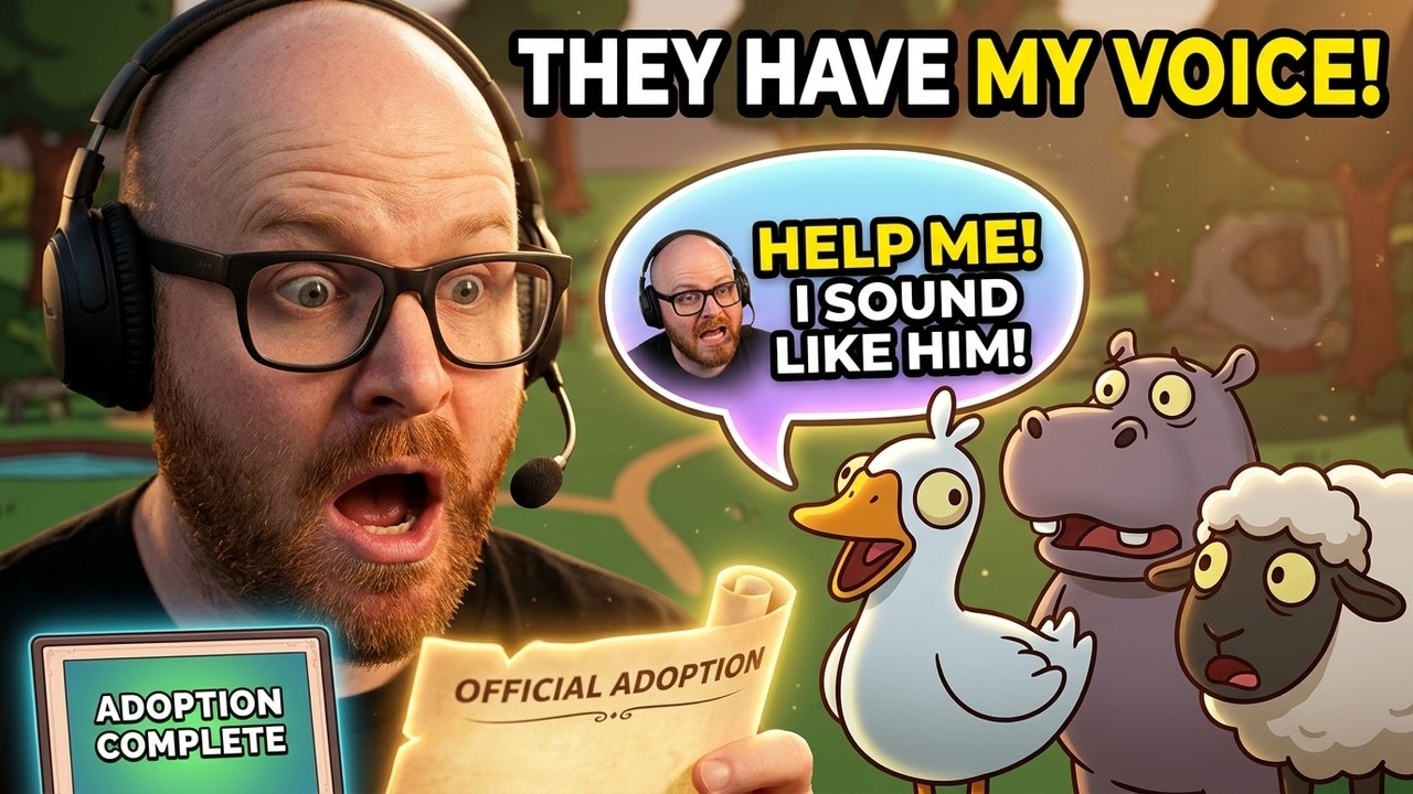Adopting Cute Cartoon Animals and Giving Them Voices and Names | My Voice Zoo