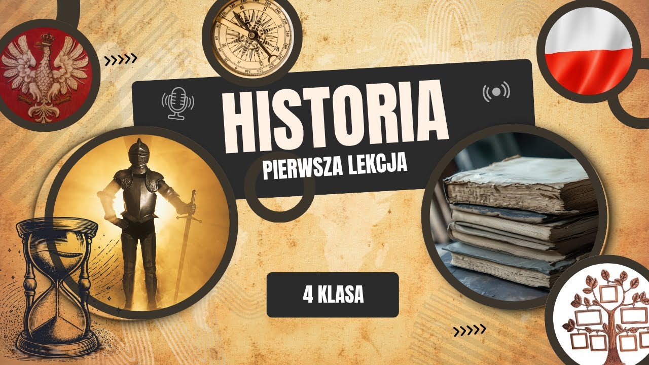Z historią na ty – co to jest historia, źródła historyczne, epoki i symbole Polski | Historia kl. 4
