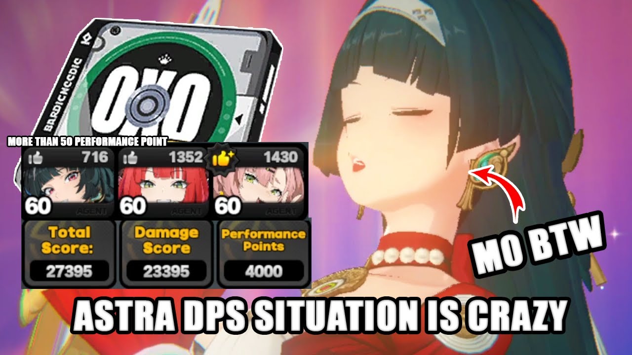 I Slapped Woodpecker Electro to Astra, to Make her a DPS (I think). Zenless Zone Zero 2.1