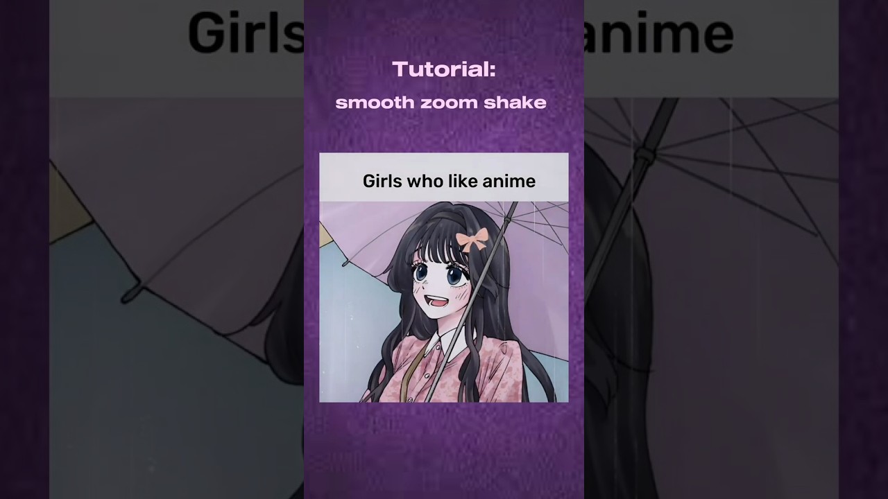 Capcut smooth zoom in shake tutorial on capcut easy in just 40sec 🥰