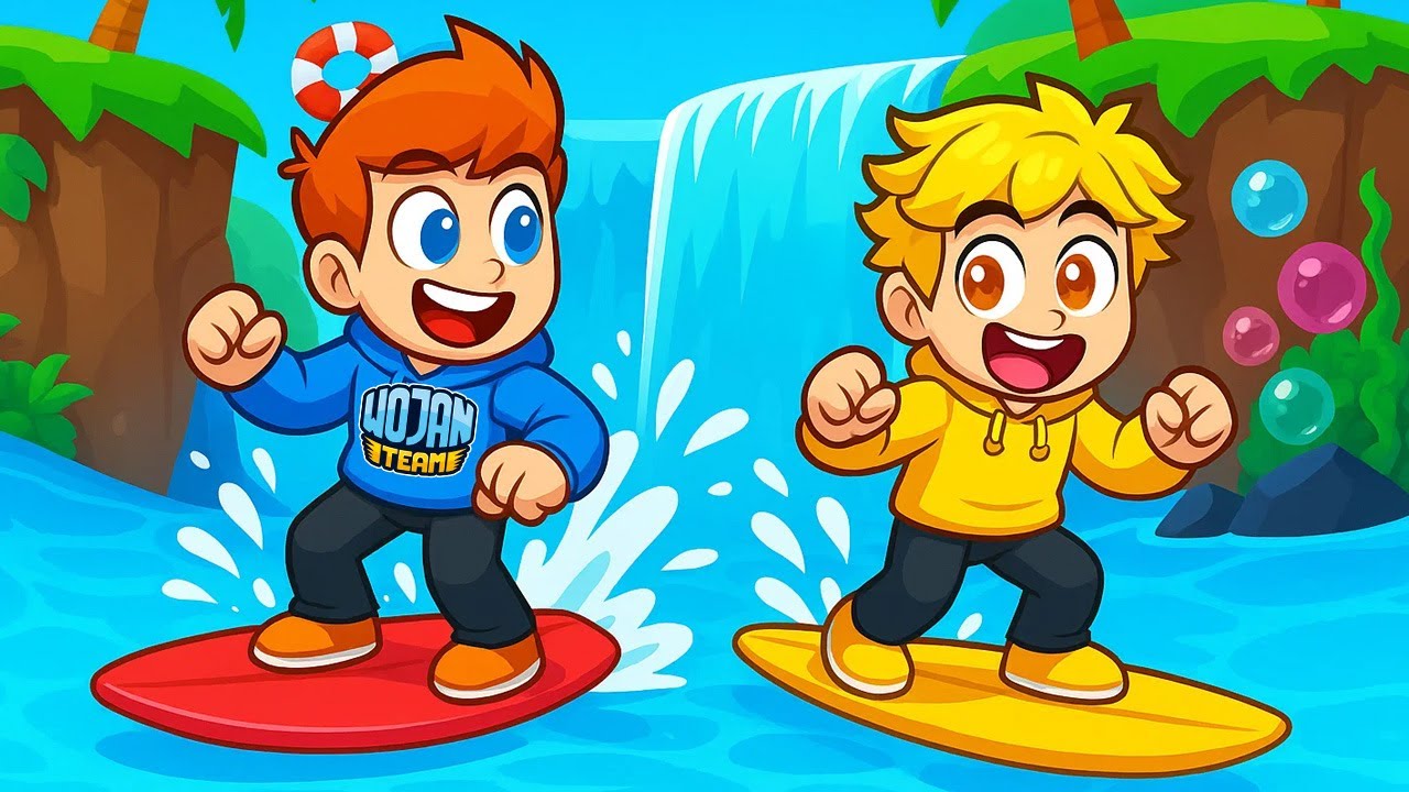 SERFUJEMY na OBBY 🏄 w ROBLOX!
