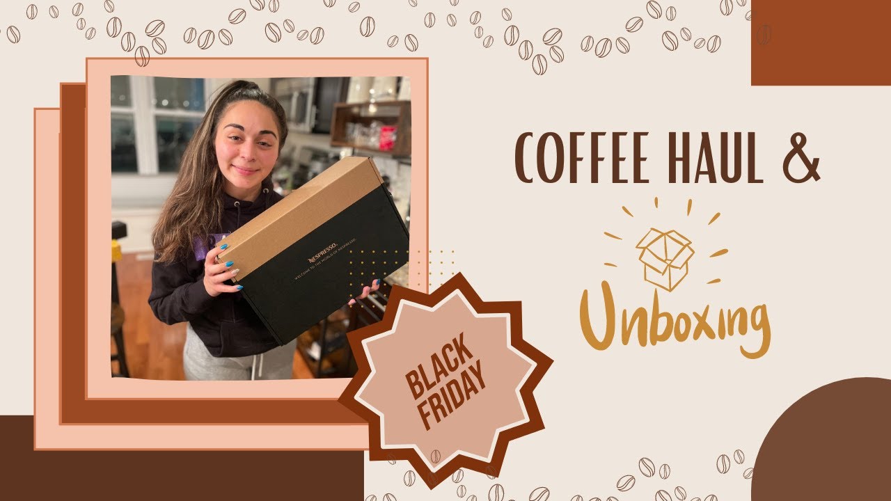Black Friday Haul & Nespresso Vertuo Welcome Gift Unboxing!