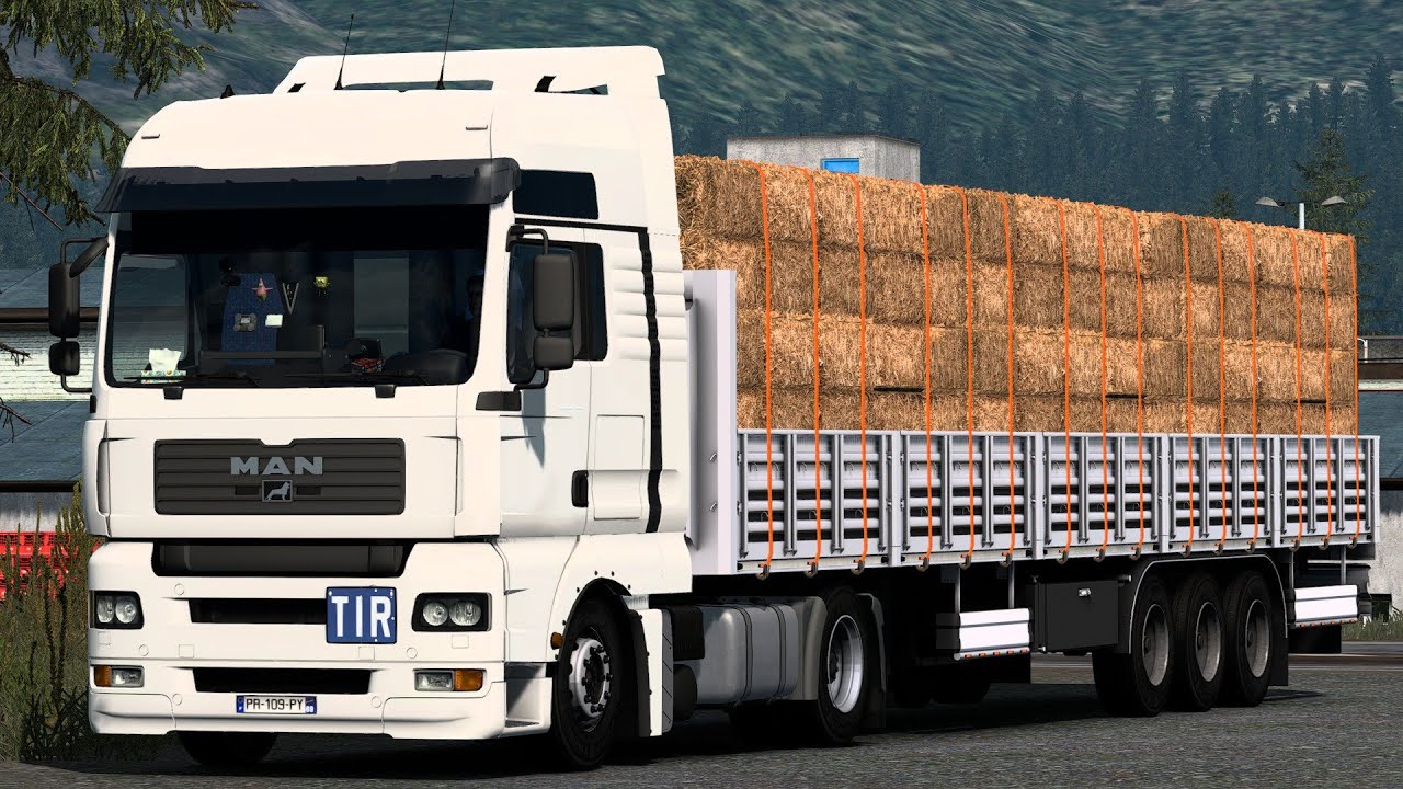 ETS2 | Realistic Driving | Man TGA | Grand Utopia | PNG + JBX | 1.54