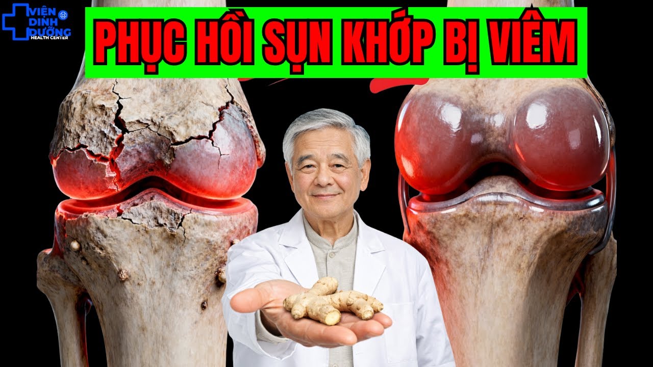 10 Phương Pháp Tự Nhiên Giúp Phục Hồi Sụn Khớp – Giảm Đau Khớp Lâu Năm