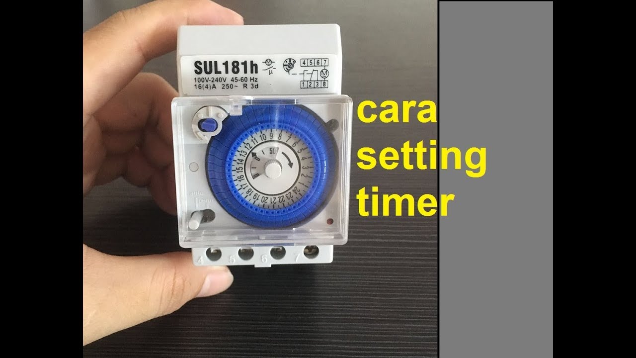CARA MUDAH SETTING TIMER THEBEN SUL 181h