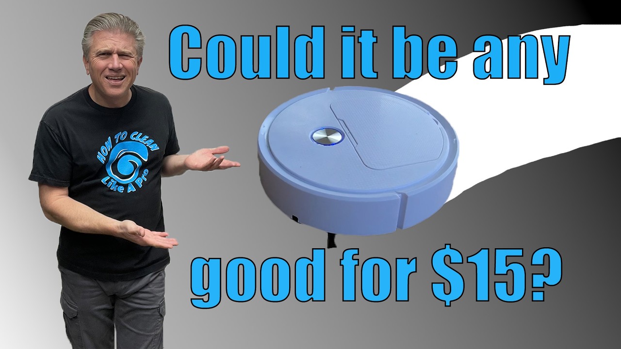 $15 Robot Vacuum Review | ZB230A 