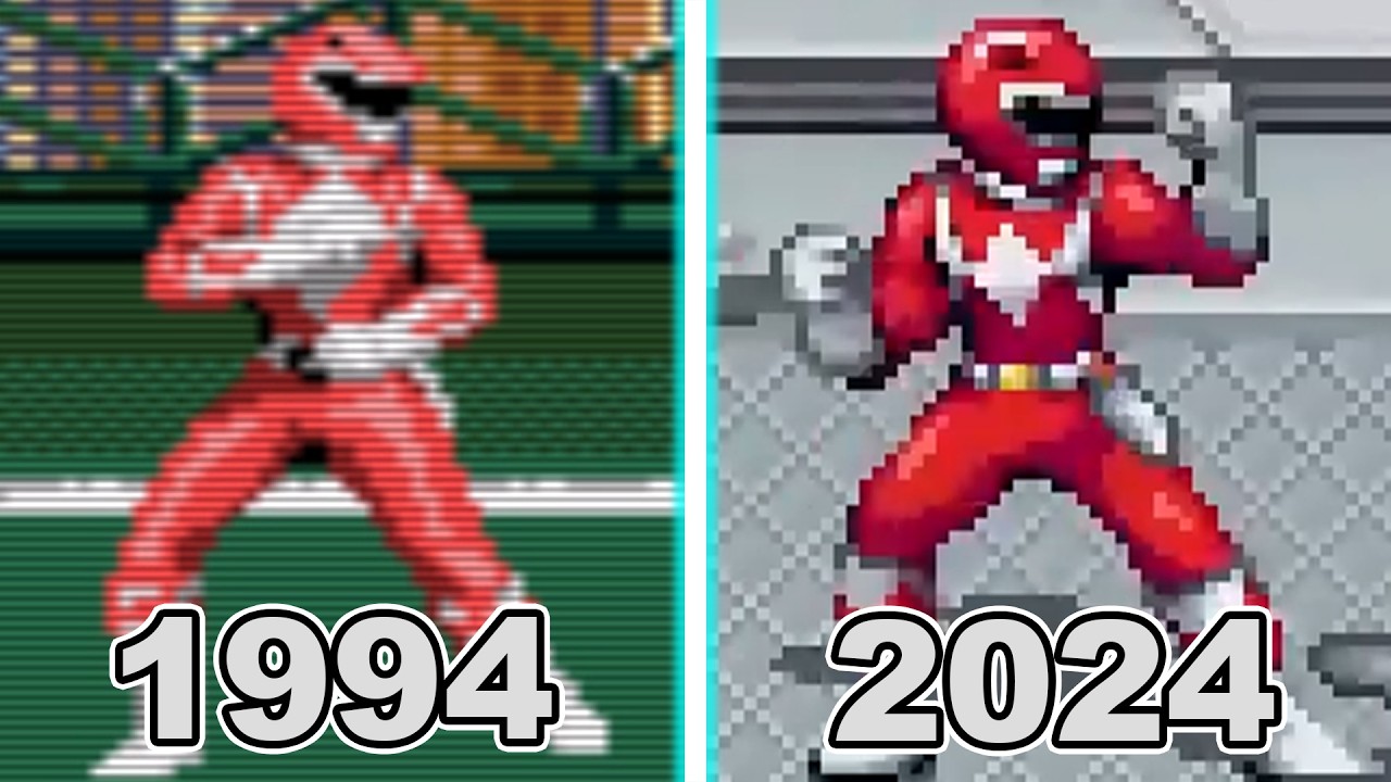 Power Rangers - Game Evolution (1994 - 2024)