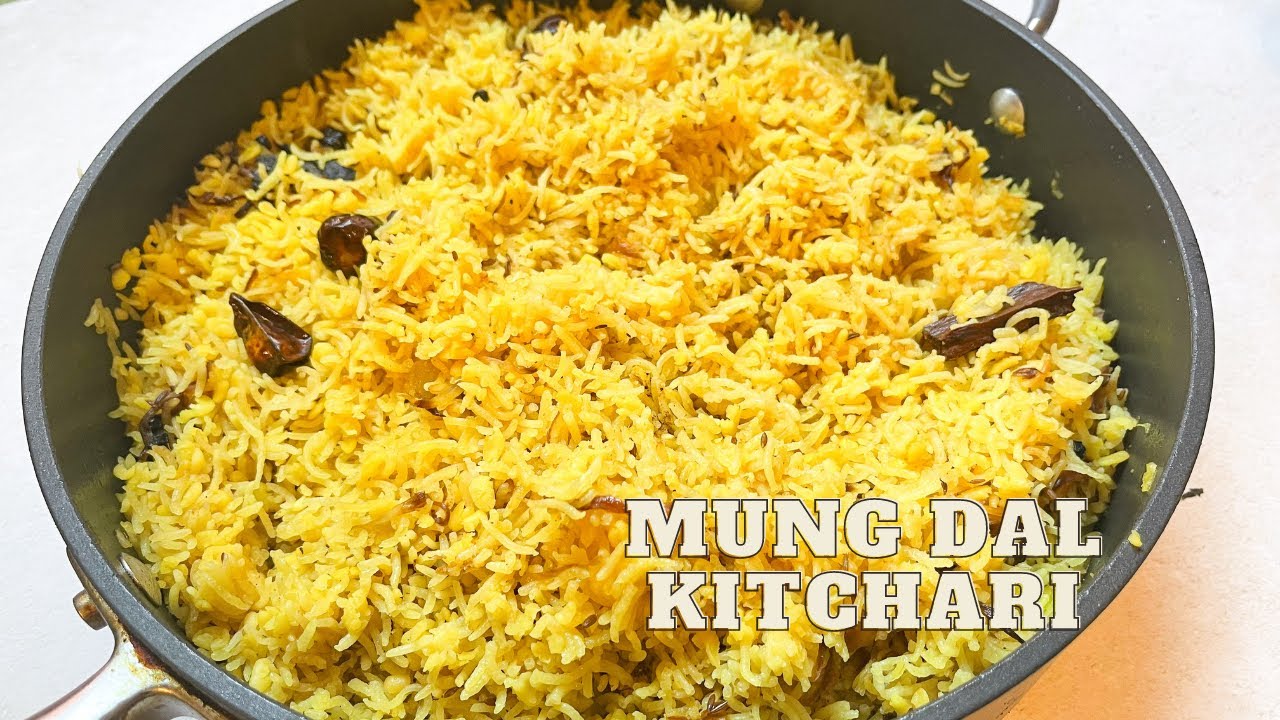 Kitchari Recipe | Vegetarian Khichdi | Traditional Mung Dal Kedgeree