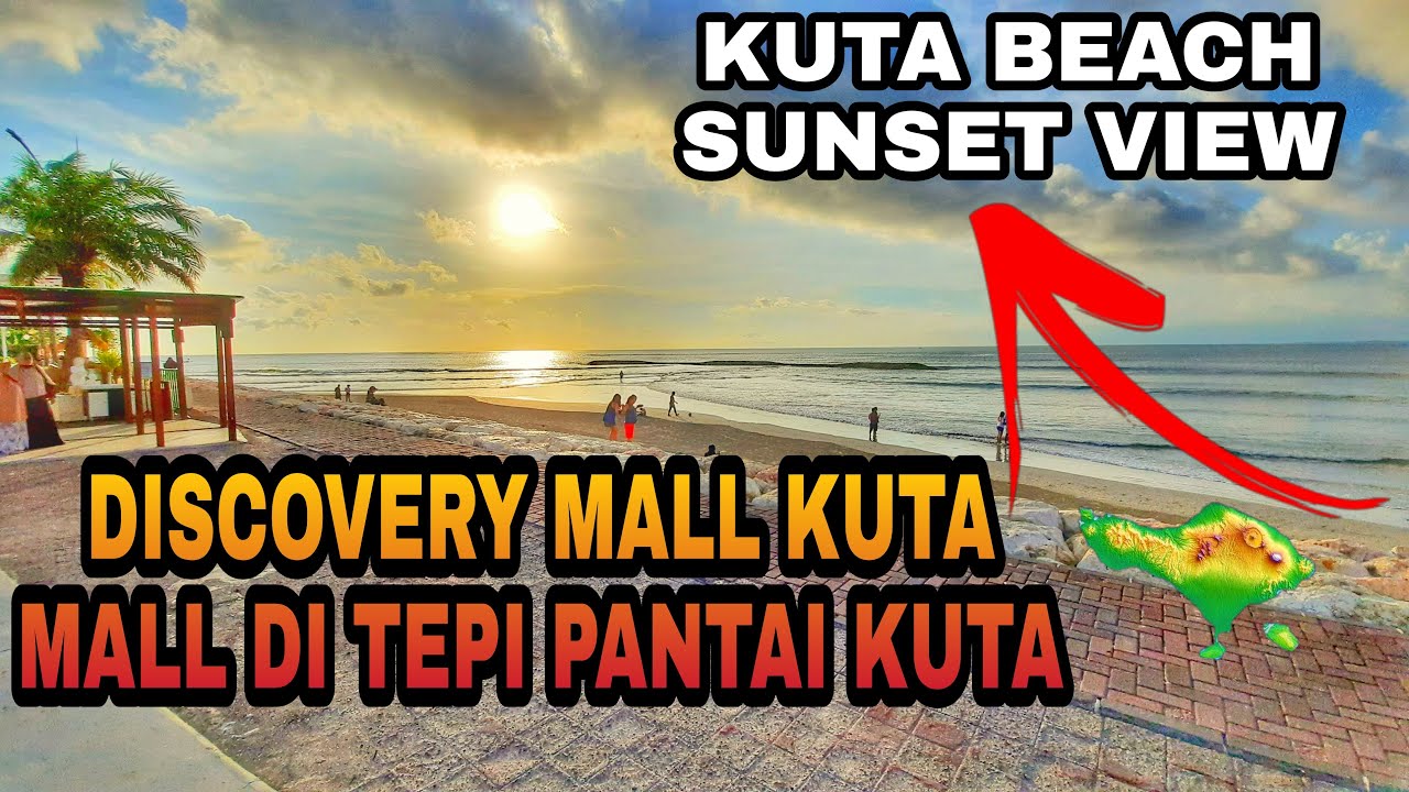 Vlog Bali Indonesia : Sunset View at Discovery Mall Kuta Bali
