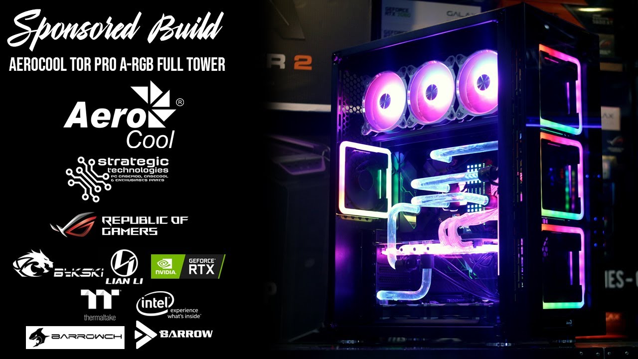 AeroCool Philippines sponsored build | AeroCool TOR PRO Addressable RGB Full Tower Case
