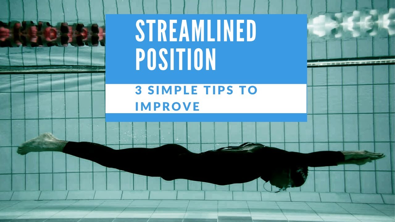 Streamlined position for freediving , 3 simple fixes