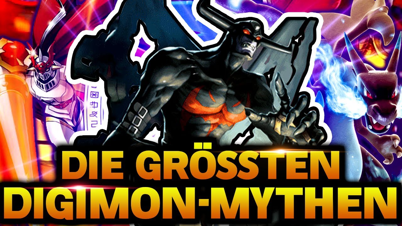 Die größten MYTHEN in DIGIMON!
