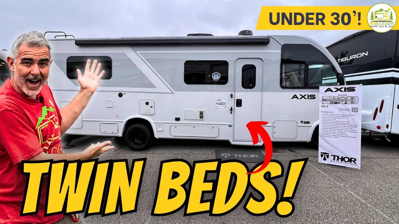 3 Best Small Class A Motorhomes Under 30 Feet with Twin Beds